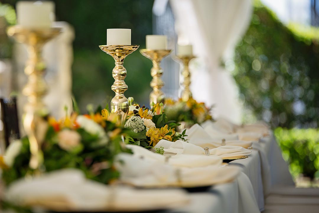wedding table at the capital zimbali