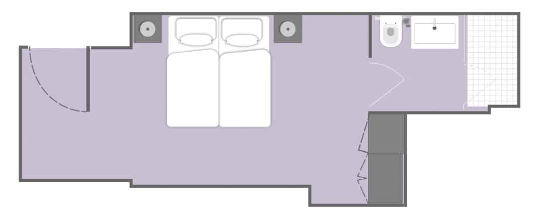TRILOGY ROOM FLOOR PLANS TRILOGY STANDARD ROOM - The Capital Hotels & Apartments 15
