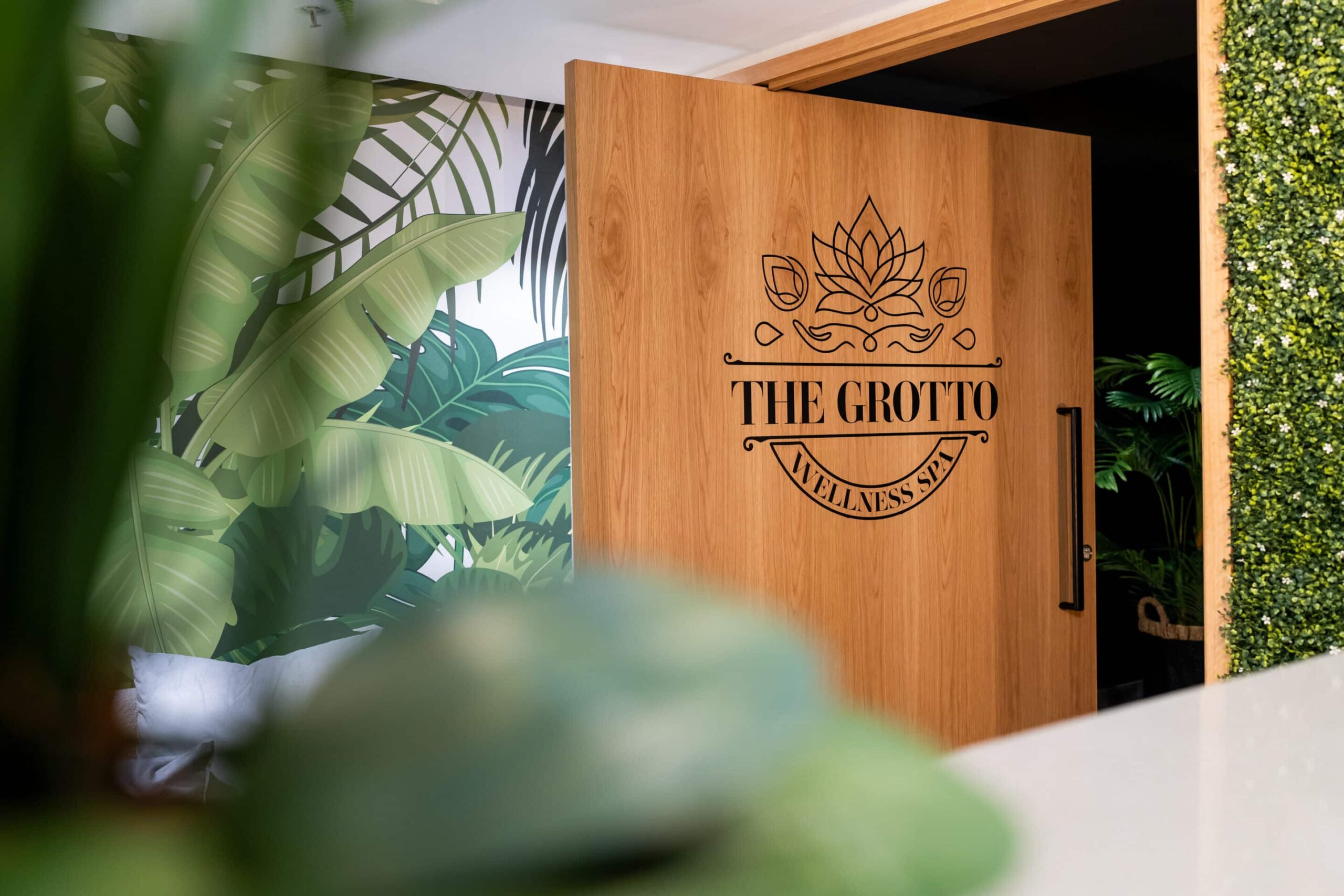 Grotto Spa Entrance